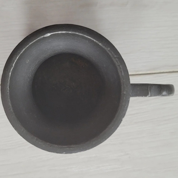 Harry Mason Ltd Birmingham Pewter Mug 1/6 Gill English Tankard Measure Stamped - Picture 3 of 6
